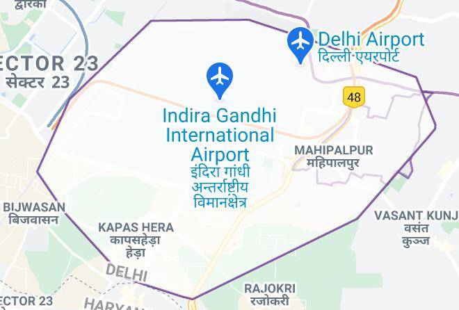 New Delhi - Hotel Waves Maps