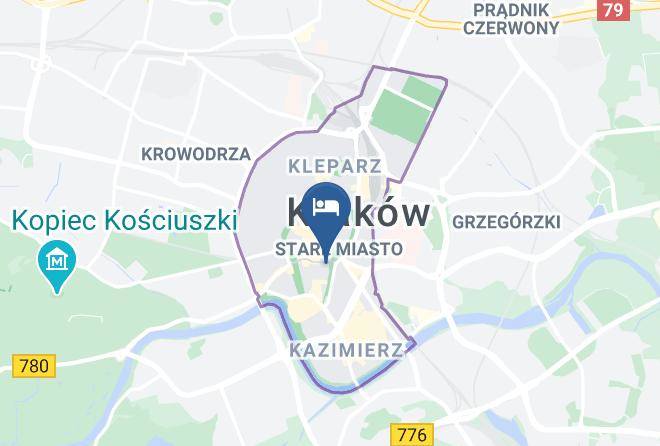 Cracow - Hotel Wawel Maps