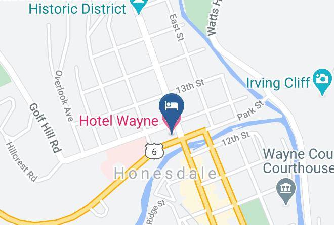 Wayne - Hotel Wayne Maps