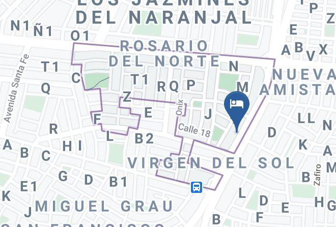 San Martin De Porres - Hotel Wayra Maps