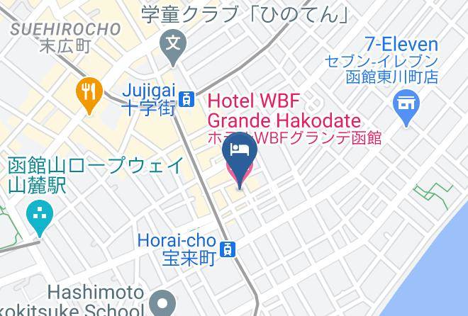Hakodate City - Hotel Wbf Grande Hakodate Maps
