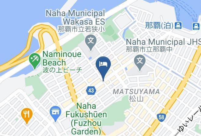 Hotel Wbf Matsuyama Map