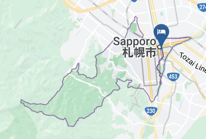 Sapporo City Chuo Ward - Hotel Wbf Sapporo Chuo Maps