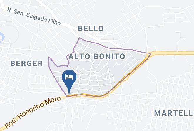 Cacador - Hotel Weber Maps