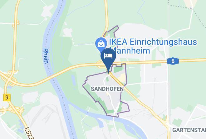 Mannheim - Hotel Weber Maps