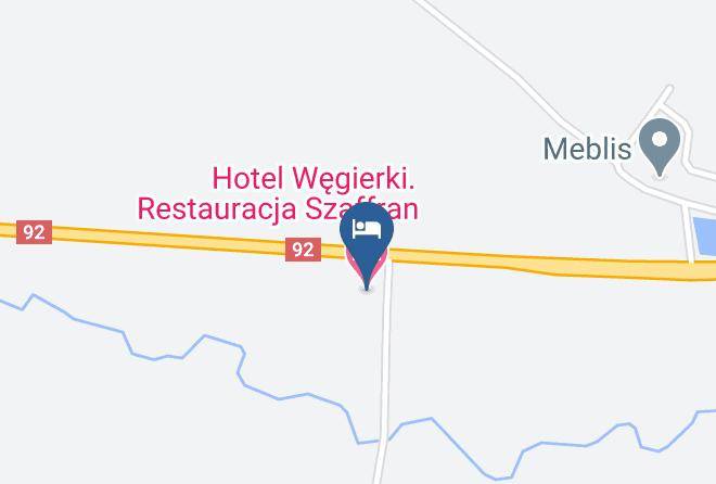 Wrzesinski - Hotel Wegierki Restauracja Szaffran Maps