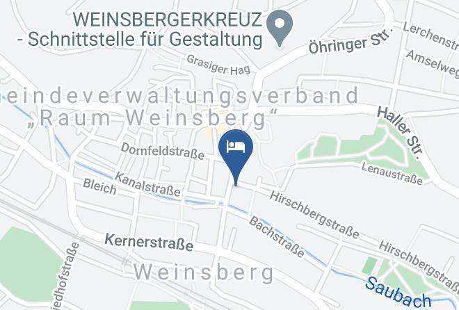 Hotel Weibertreu Map