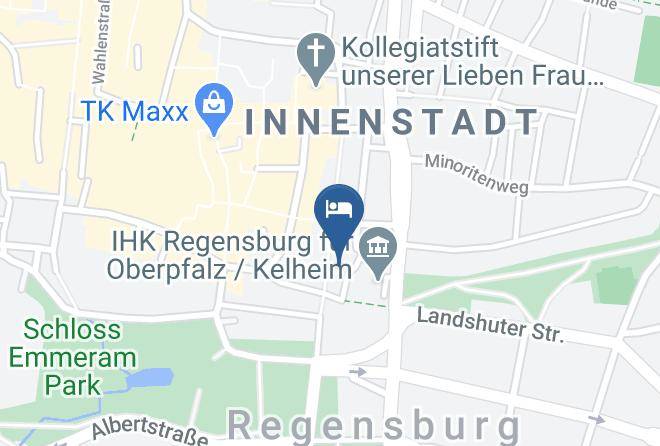 Regensburg - Hotel Weidenhof Maps
