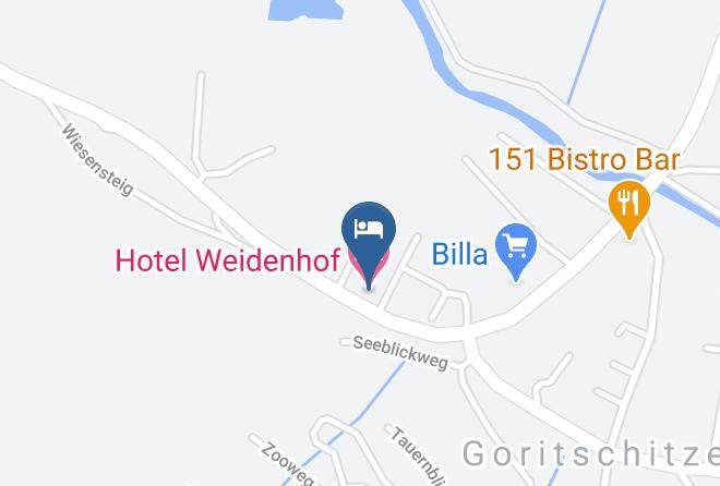 Hotel Weidenhof Map