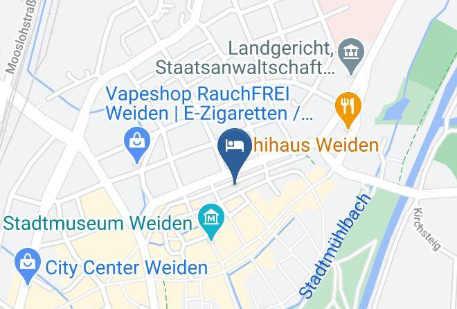 Weiden In Der Oberpfalz - Hotel Weile Maps