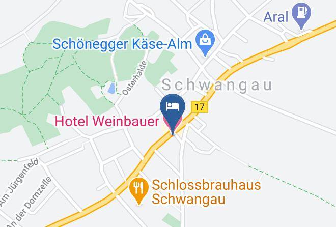 Ostallgau - Hotel Weinbauer Maps
