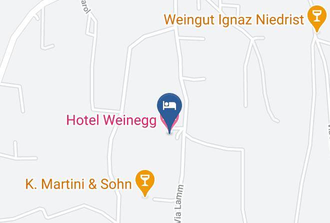 Bolzano - Hotel Weinegg Maps