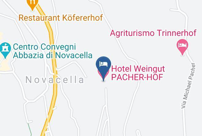 Bolzano - Hotel Weingut Pacher Hof Maps