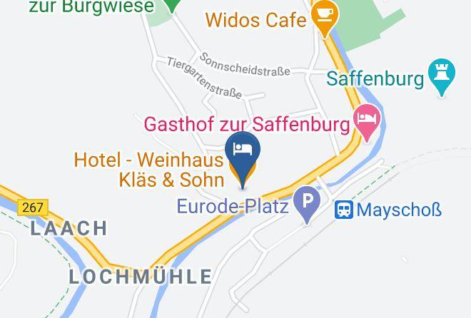 Ahrweiler - Hotel Weinhaus Klas & Sohn Maps
