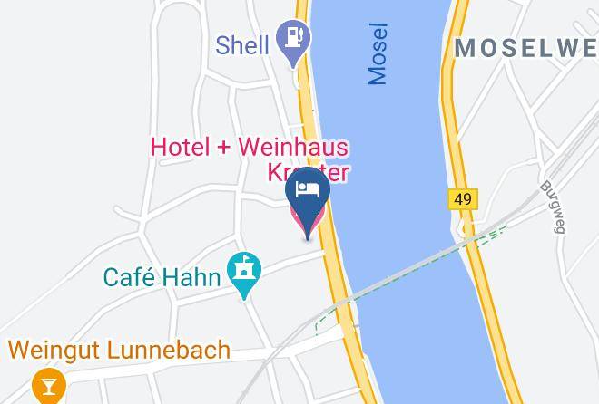 Coblenz - Hotel + Weinhaus Kreuter Maps