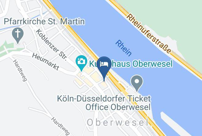 Rhein Hunsruck Kreis - Hotel Weinhaus Weiler Maps