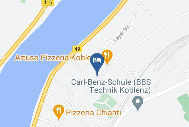 Coblenz - Zum Schwarzen Baren Weinhaus Maps
