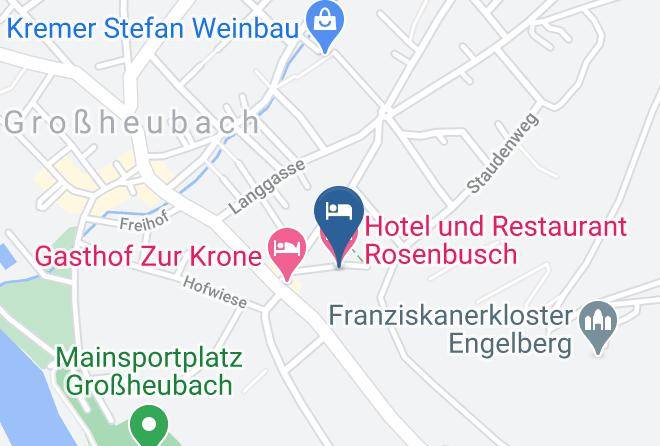Hotel Und Restaurant Rosenbusch Gbr Map