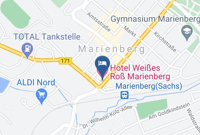 Erzgebirgskreis - Hotel Weises Ros Marienberg Maps