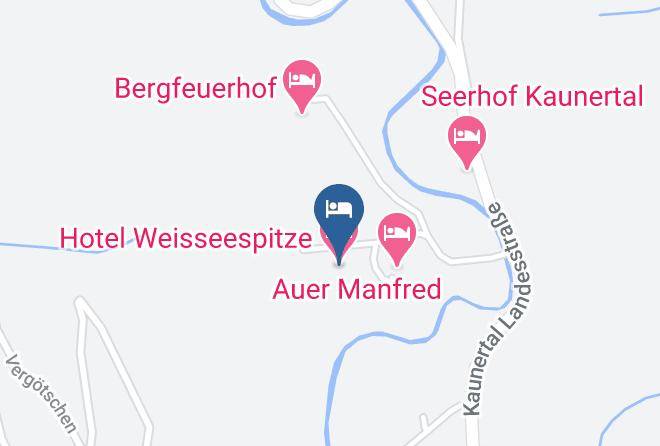Landeck - Hotel Weisseespitze Maps