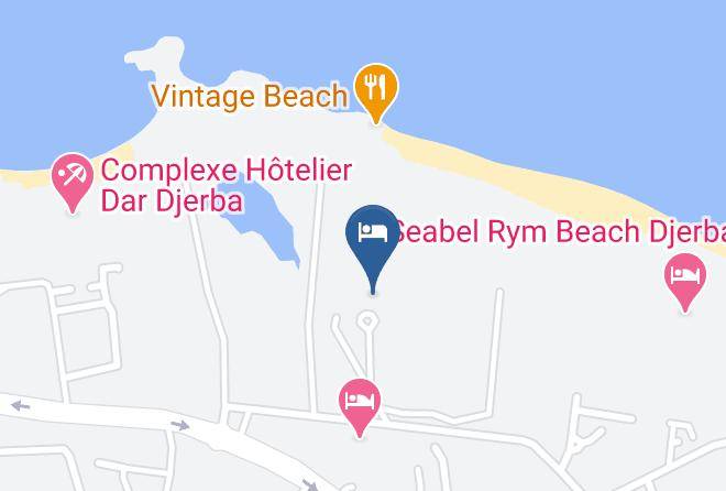Djerba - Hotel Welcome Meridiana Beach Maps