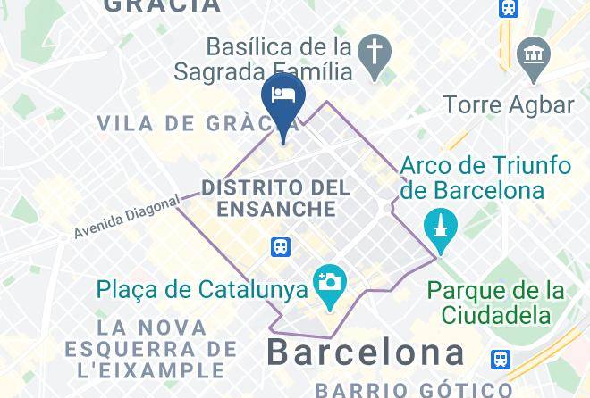 Barcelona - Hotel Well And Come Maps