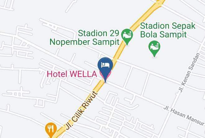 Kotawaringin Timur - Hotel Wella Maps