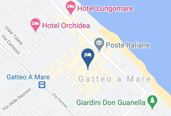 Forli - Hotel Welt Gatteo Mare Maps
