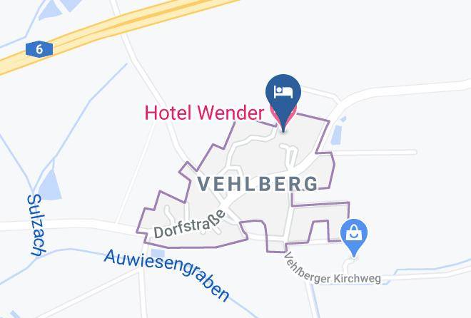 Ansbach - Hotel Wender Maps