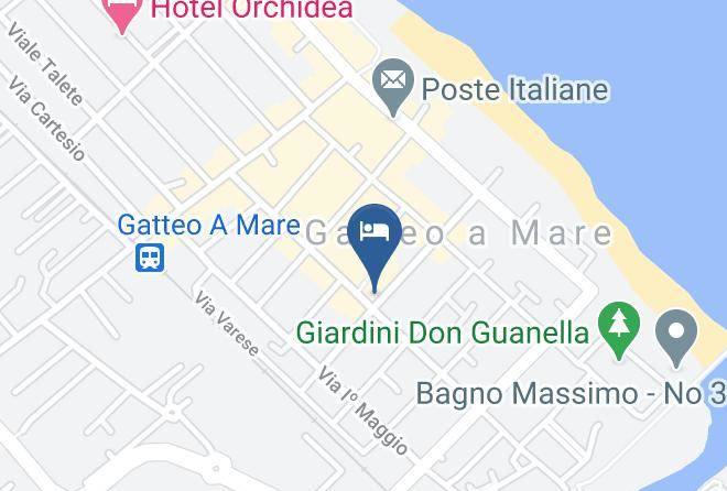 Forli - Hotel West End Maps