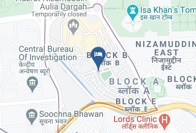 New Delhi - Hotel West Inn Maps