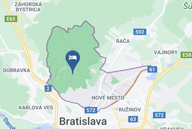 Nove Mesto - Hotel West Maps
