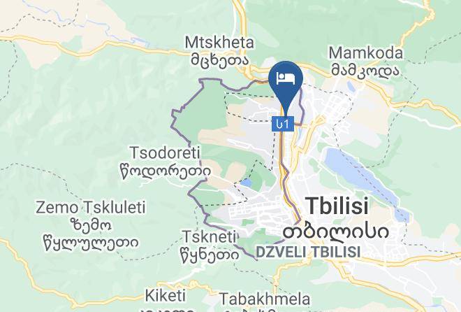 Tbilisi - Hotel West Maps