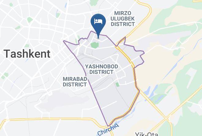 Tashkent - Hotel Westa Maps