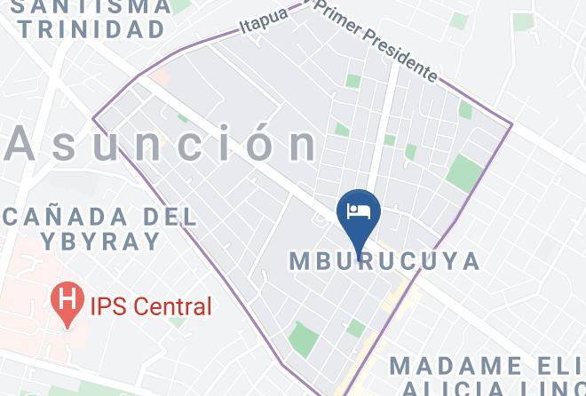 Asuncion - Hotel Westfalenhaus Maps