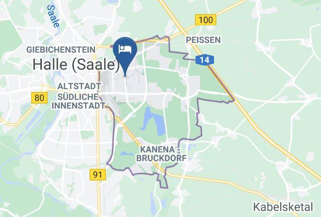 Halle - Hotel Westfalia Maps