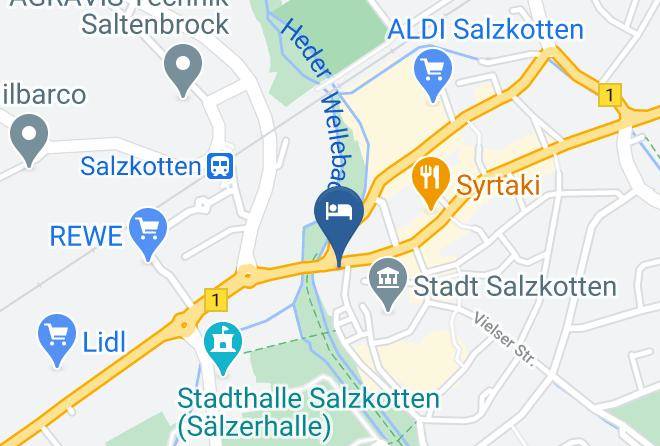 Paderborn - Hotel Westfalischer Hof Maps