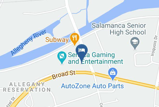 Cattaraugus - Hotel Westgate Salamanca Maps