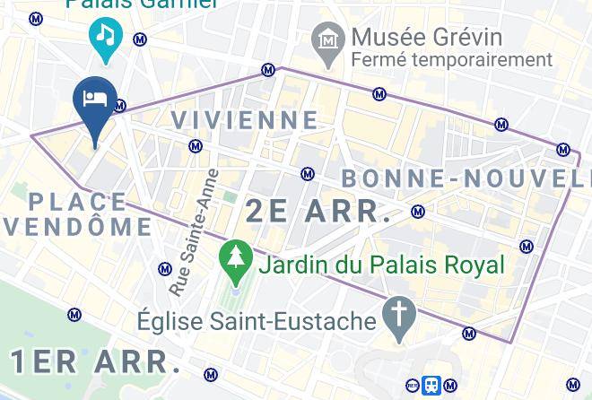 Paris - Hotel Westminster Maps