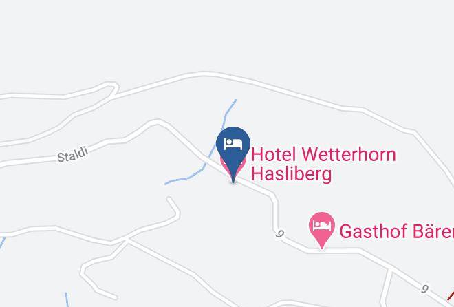 Interlaken Oberhasli - Hotel Wetterhorn Hasliberg Maps