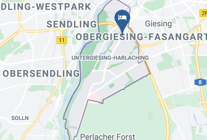 Munich District - Hotel Wetterstein Maps