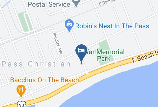 Harrison - Hotel Whiskey Pass Christian Maps