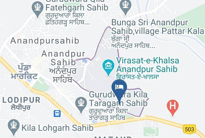 Anandpur Sahib - Hotel White City Maps