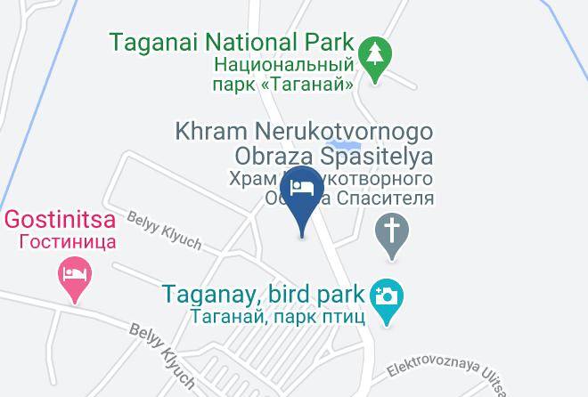 Zlatoust - Hotel White Key Maps