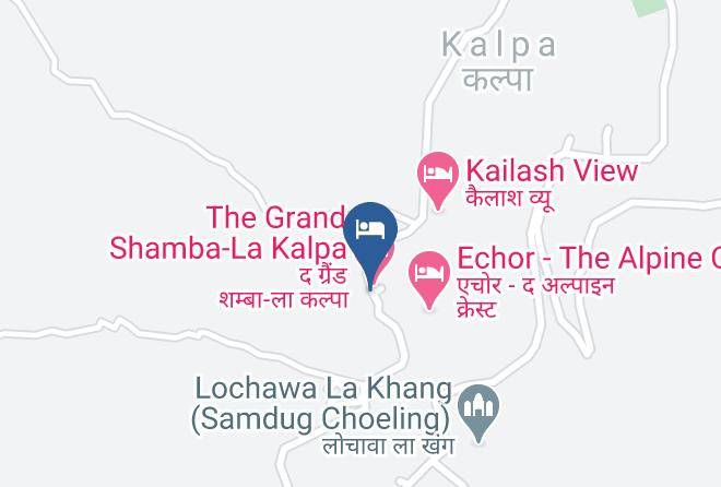 Kalpa - Hotel White Nest Kalpa Maps