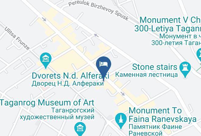 Taganrog - Hotel White Nights Maps