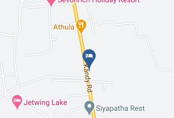 Kandy - Hotel White Palace Maps