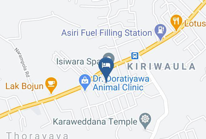 Kurunegala - Hotel White Palace Maps