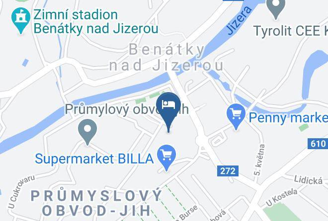 Hotel White Peacock Map