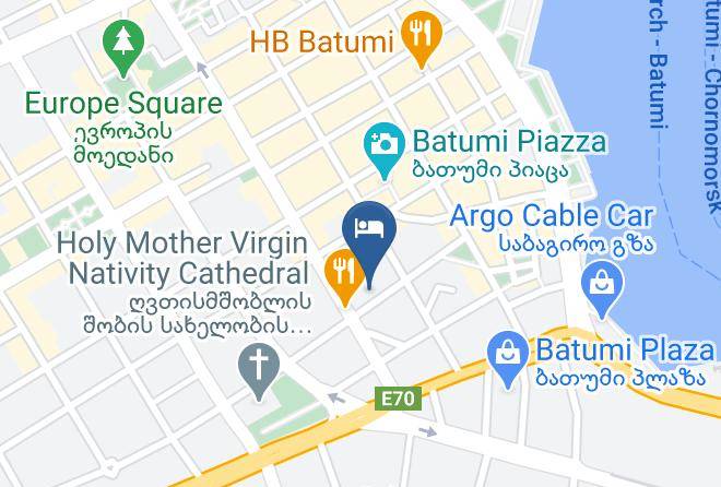 Batumi - Hotel White Rose Maps
